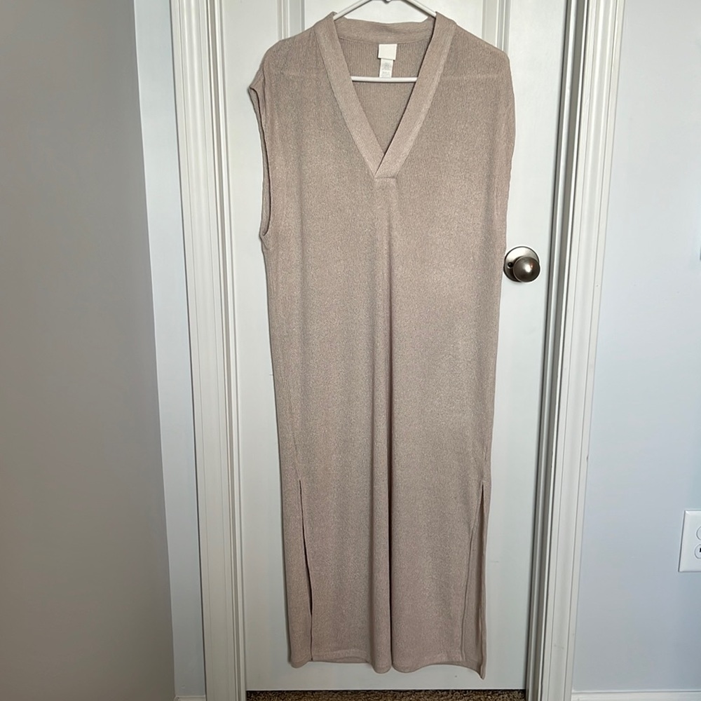 H&M, Beige , dress , Size Small